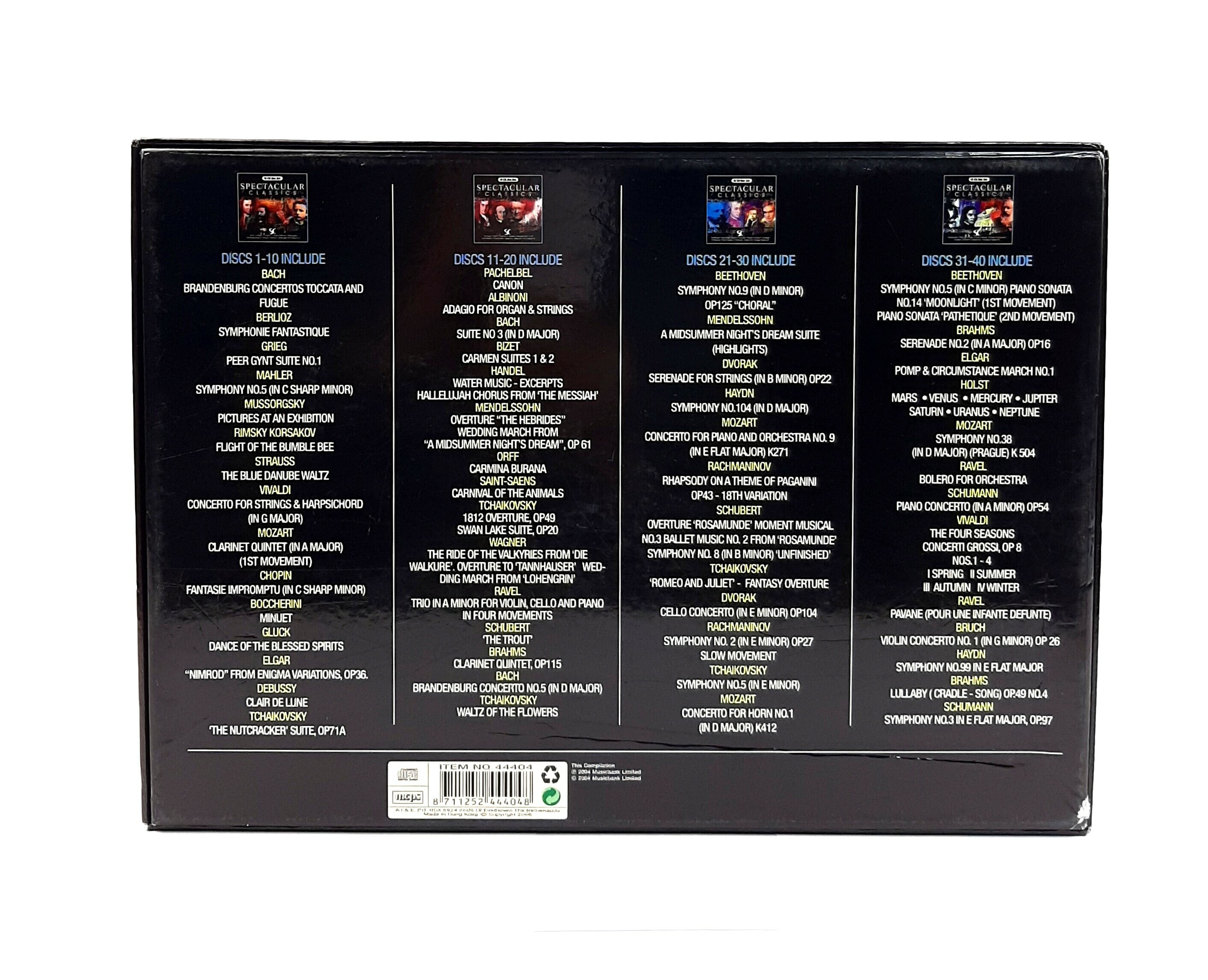 various-spectacular-classics-40-cd-collection-opakowanie-bez-folii