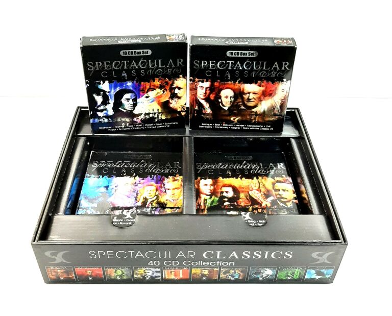 VARIOUS SPECTACULAR CLASSICS 40 CD COLLECTION