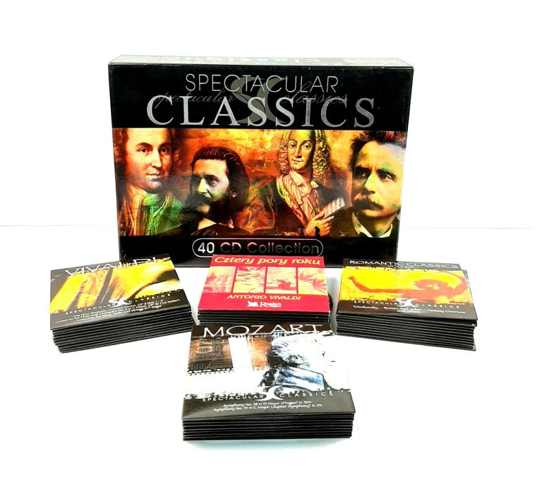 VARIOUS SPECTACULAR CLASSICS 40 CD COLLECTION