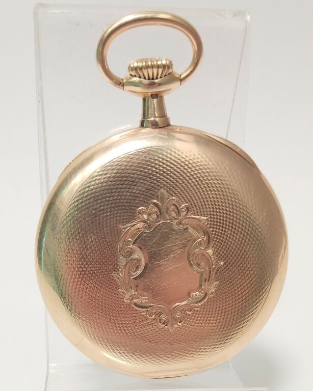 ZŁOTY ZEGAREK OMEGA GRAND PRIX PARIS 1900 14K