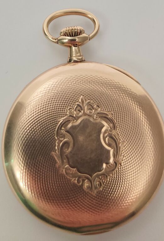 ZŁOTY ZEGAREK OMEGA GRAND PRIX PARIS 1900 14K