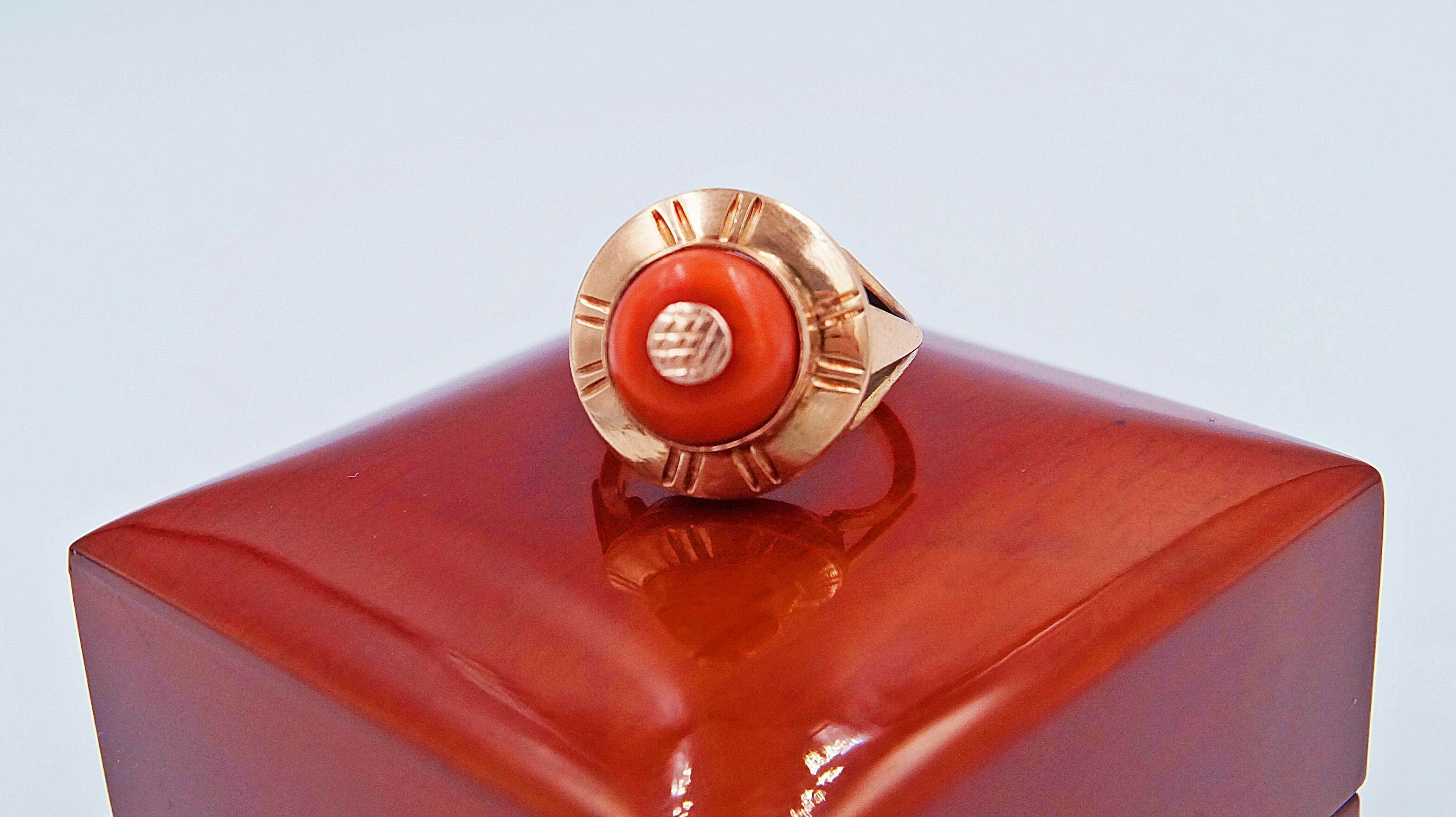 piekny-zloty-pierscionek-z-koralem585r14-rozmiarsrednica-wew-mm-151733