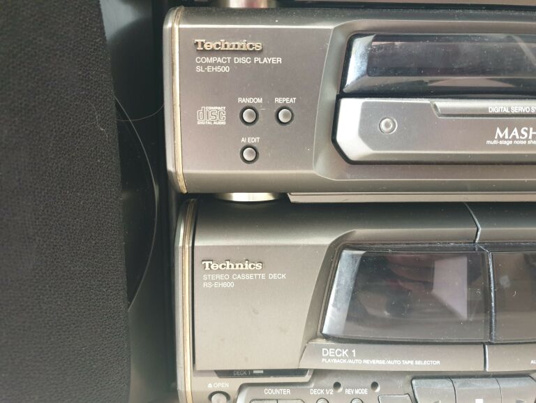 WIEŻA TECHNICS SH-500 + 2 KOLUMNY + KABLE