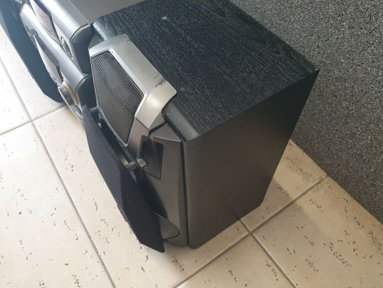 WIEŻA TECHNICS SH-500 + 2 KOLUMNY + KABLE