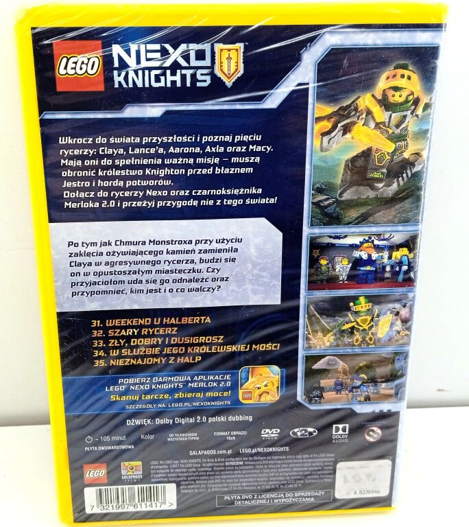 LEGO NEXO KNIGHTS - CZĘŚĆ 7 DVD