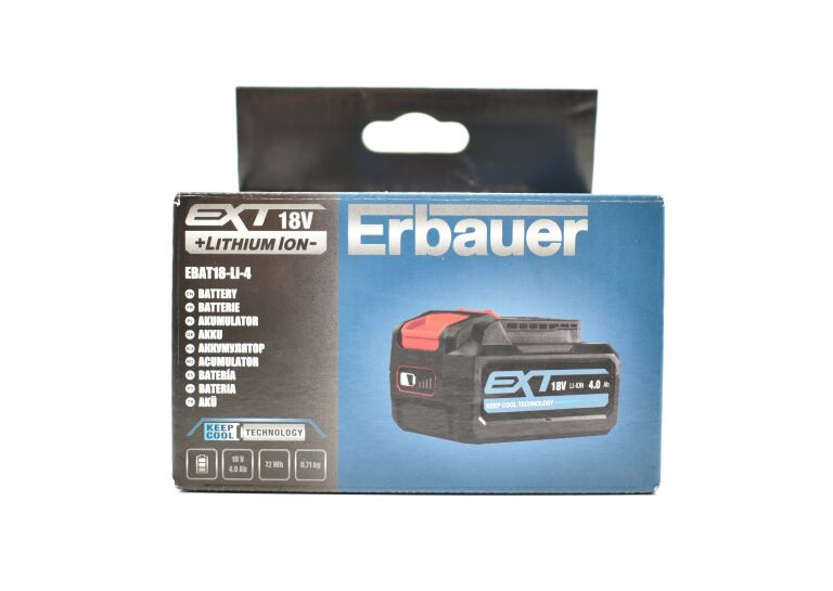 AKUMULATOR ERBAUER 18 V 4 AH