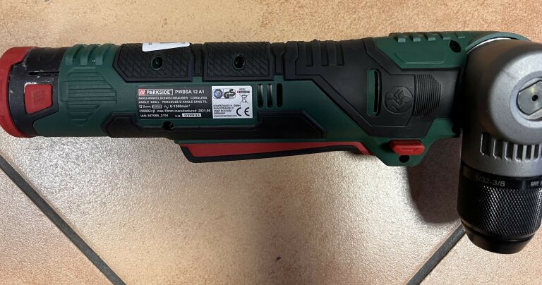 WKRĘTARKA AKUMULATOROWA PARKSIDE PWBSA 12 A1 12 V