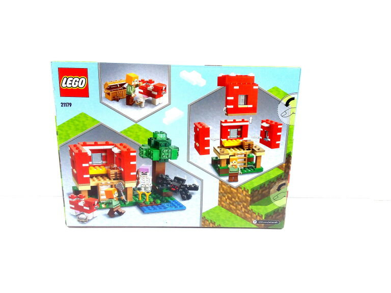 KLOCKI LEGO MINECRAFT THE MUSHROOM HOUSE 21179