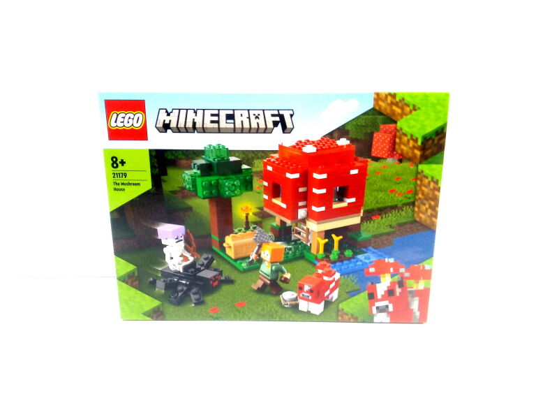 KLOCKI LEGO MINECRAFT THE MUSHROOM HOUSE 21179
