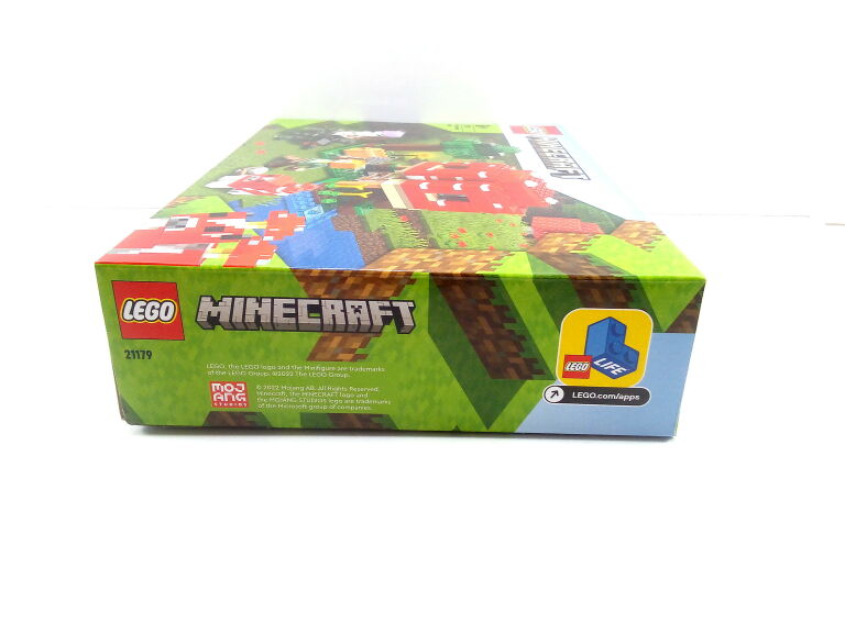 KLOCKI LEGO MINECRAFT THE MUSHROOM HOUSE 21179
