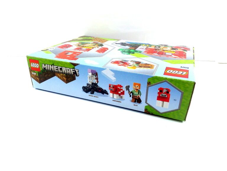 KLOCKI LEGO MINECRAFT THE MUSHROOM HOUSE 21179