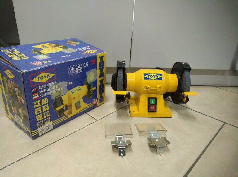 SZLIFIERKA STOŁOWA TOYA 79200 KOMPLET 120W