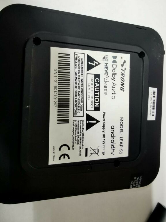 PLAY TV BOX C5 5001 SAGEMCOM ANDROID