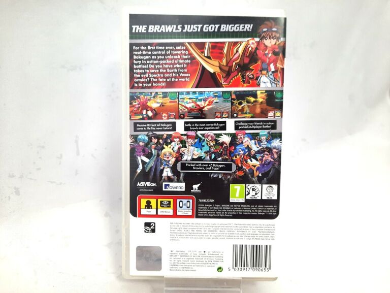 GRA NA PSP BAKUGAN DEFENDERS OF THE CORE