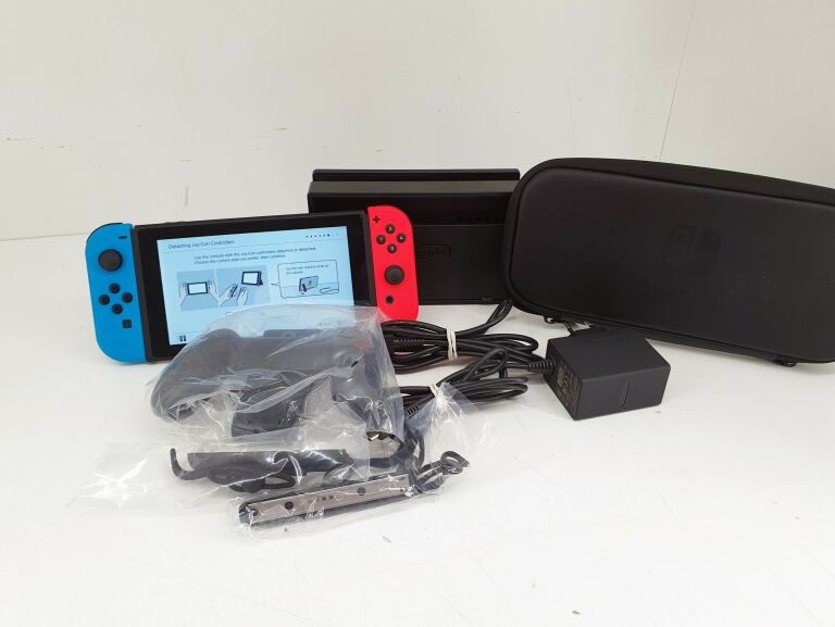 KONSOLA NINTENDO SWITCH V2 OPAKOWANIE + ETUI
