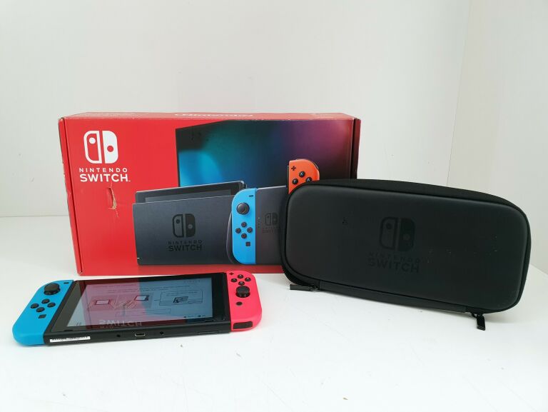 KONSOLA NINTENDO SWITCH V2 OPAKOWANIE + ETUI