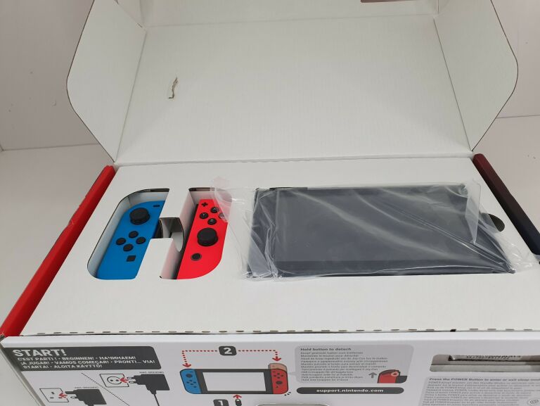 KONSOLA NINTENDO SWITCH V2 OPAKOWANIE + ETUI