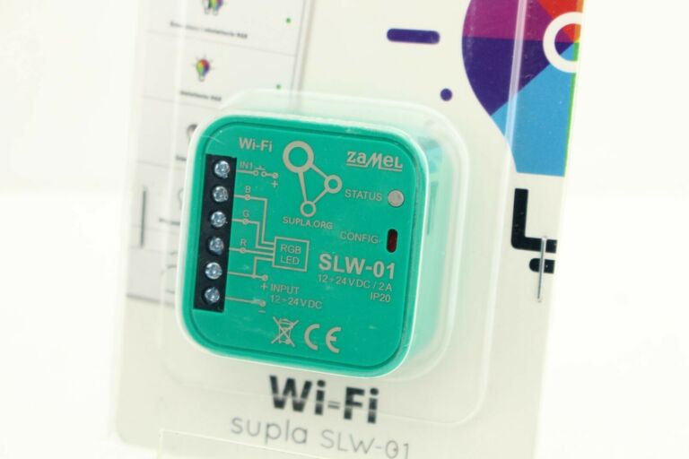 ZAMEL SUPLA STEROWNIK LED RGB WI-FI SLW-01