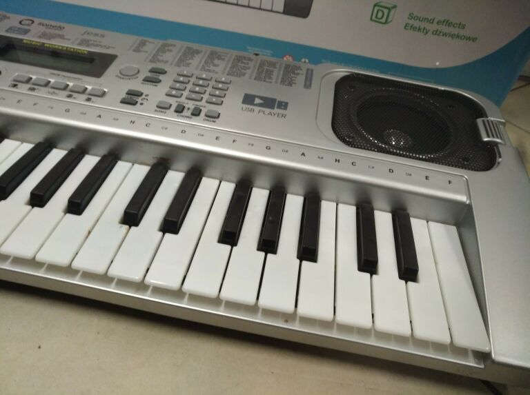 KEYBOARD ORGANKI DZIECIĘCE LIONELO JESS KOMPLET