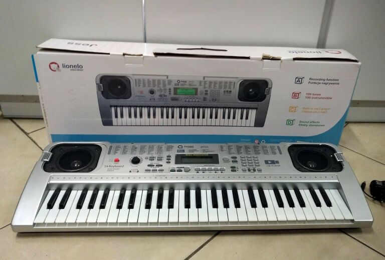 KEYBOARD ORGANKI DZIECIĘCE LIONELO JESS KOMPLET