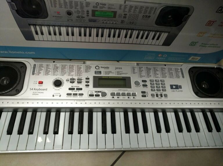 KEYBOARD ORGANKI DZIECIĘCE LIONELO JESS KOMPLET