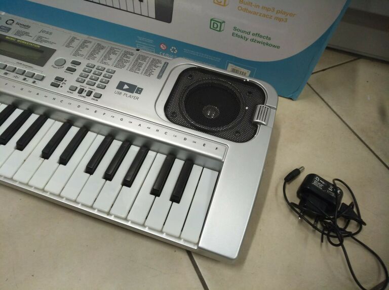 KEYBOARD ORGANKI DZIECIĘCE LIONELO JESS KOMPLET