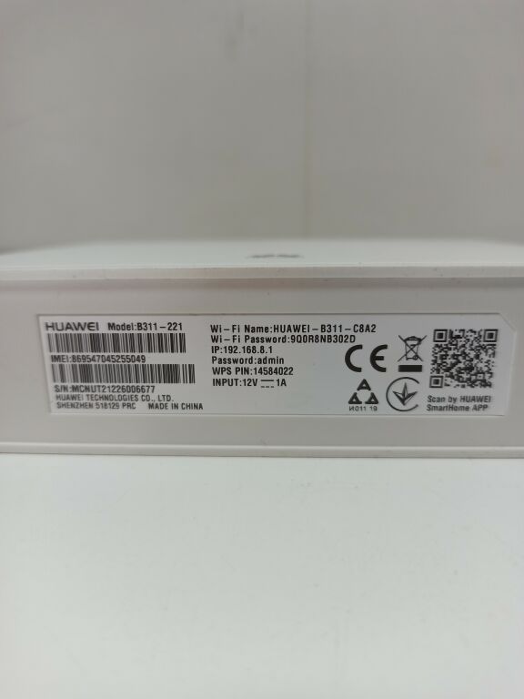 ROUTER HUAWEI B311-221 4G