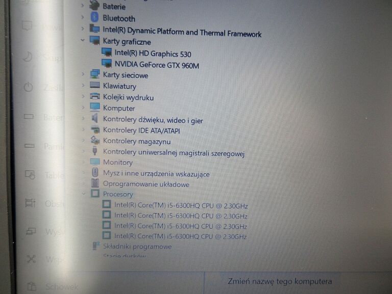 LAPTOP DELL INSPIRON P65F I5/8RAM/256SSD