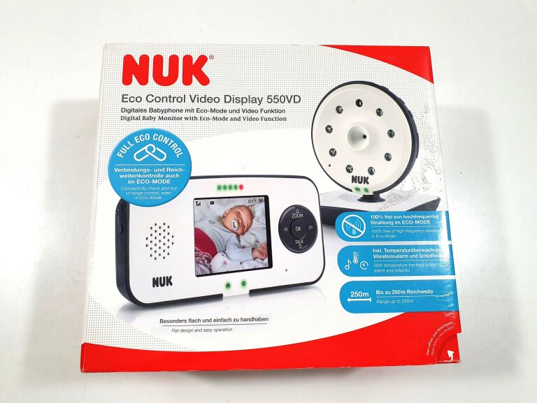 VIDEONIANIA NUK ECO CONTROL VIDEO DISPLAY 550VD
