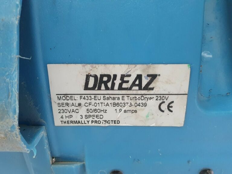 DMUCHAWA DRI-EAZ SAHARA E-TURBO DRYER F433-EU
