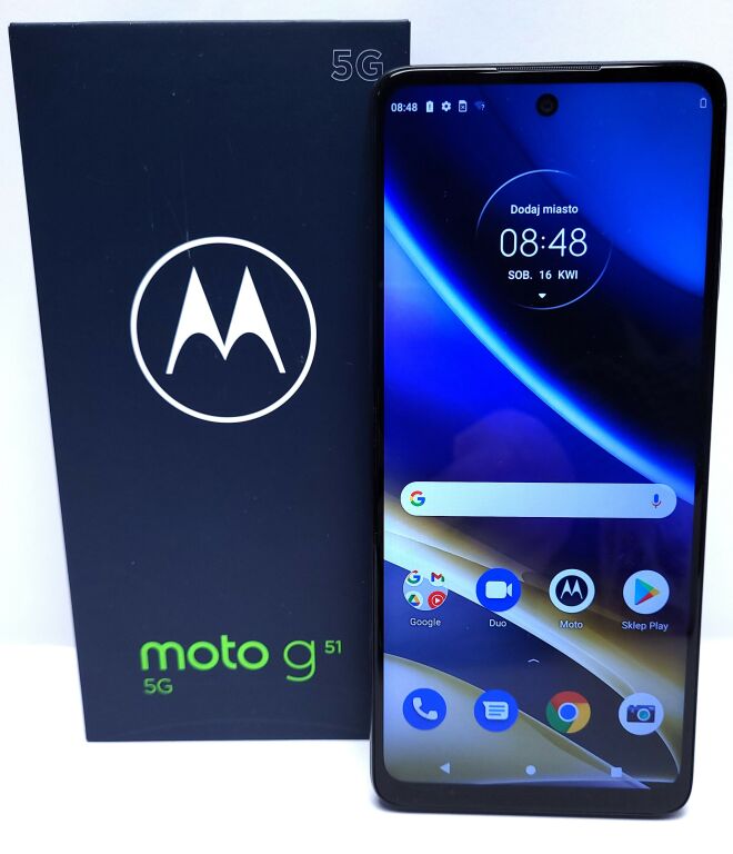 TELEFON MOTOROLA MOTO G51 5G Z SIECI PLUS