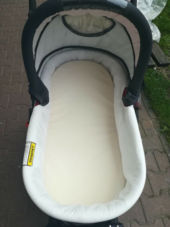 WÓZEK MATRIX DAREX GONDOLA CZARNO CZERWONY