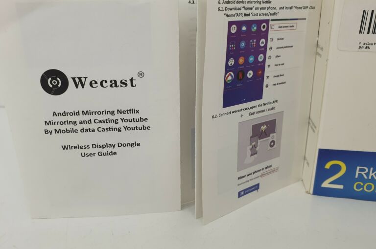 ADAPTER WECAST WIFI HDMI TV MIRASCREEN
