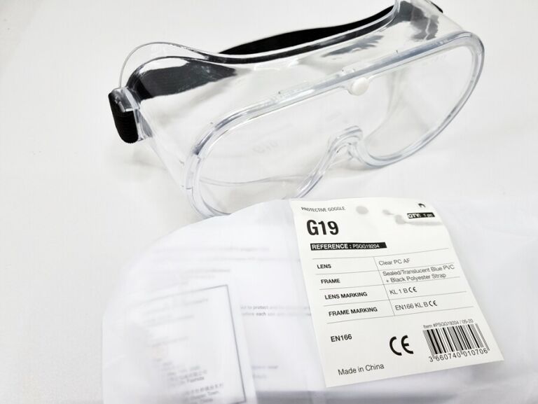 OKULARY OCHRONNE EN 166