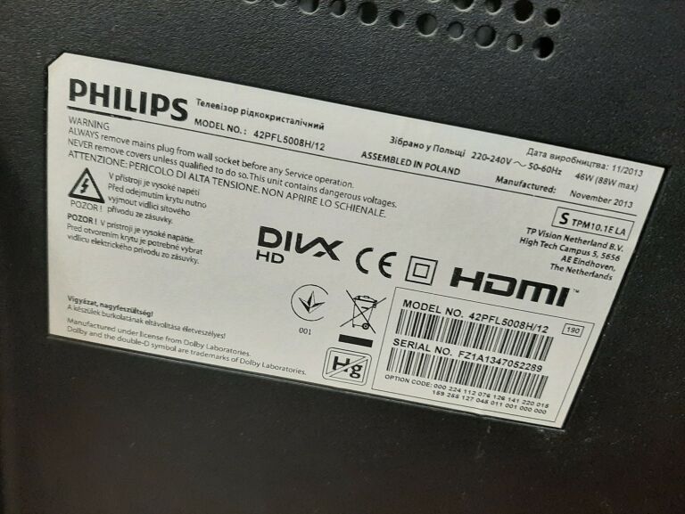 TELEWIZOR PHILIPS 42PFL5008H