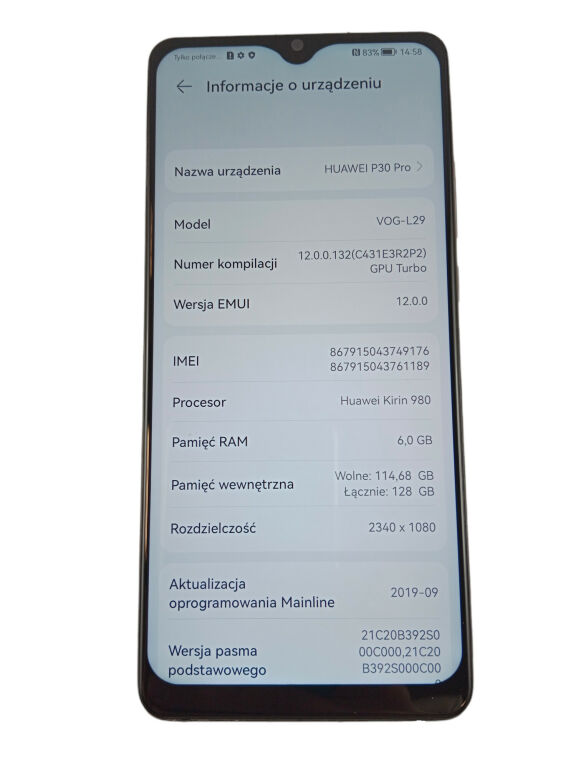 TELEFON HUAWEI P30PRO