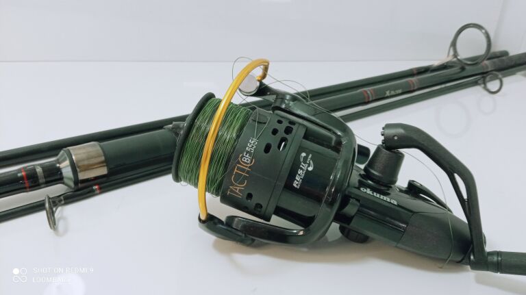 WEDKA PLODE CARP 360 + OKUMA TACTIC BF 555I