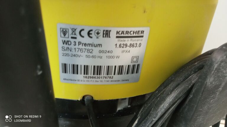 ODKURZACZ KARCHER WD 3 PREMIUM