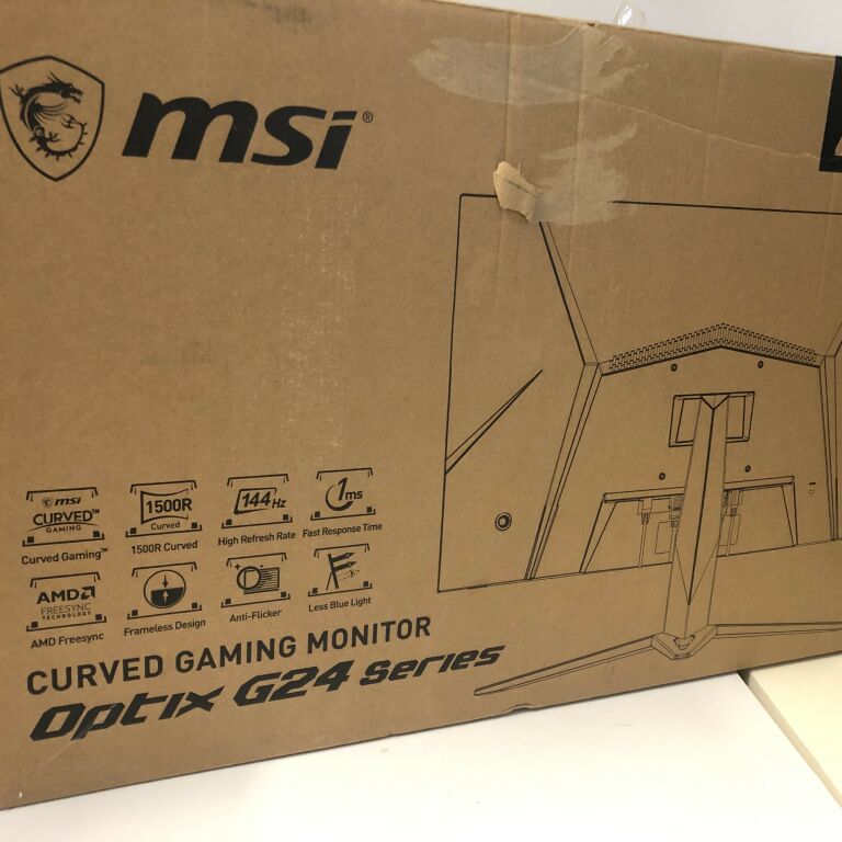 MONITOR MSI OPTIX 24'' G24C4 W PUDEŁKU STOJAK