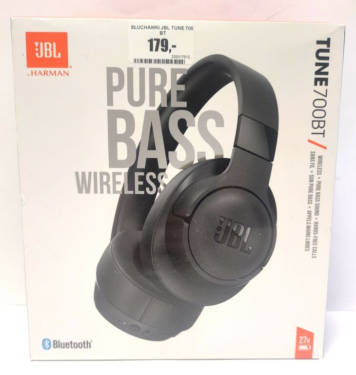 SŁUCHAWKI JBL TUNE 700 BT