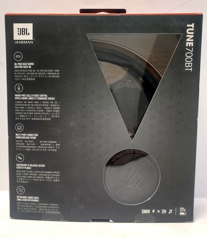 SŁUCHAWKI JBL TUNE 700 BT