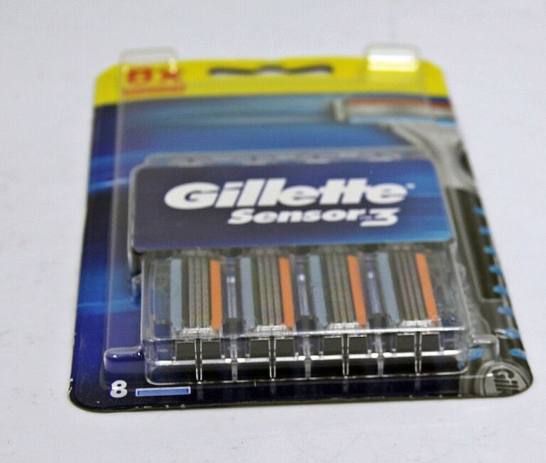 WKŁADY GILLETTE SENSOR 3 8X
