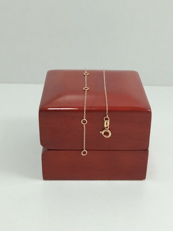 nienoszony-zloty-lancuszek-serce-196g-41cm-dlugosc-calkowita-5000