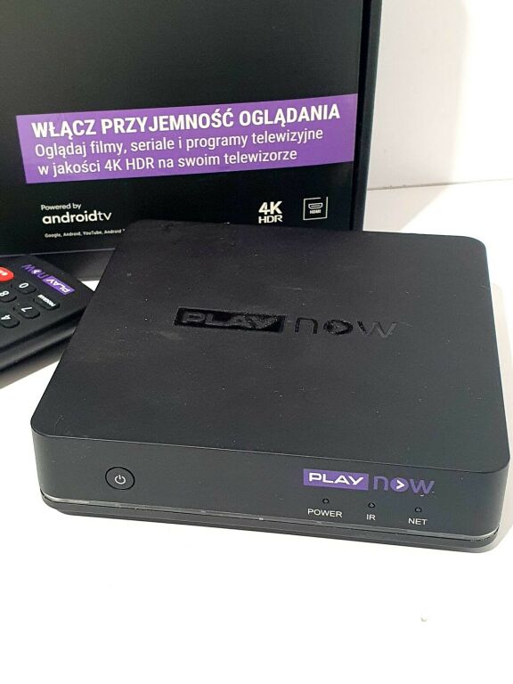 DEKODER PLAY NOW TV BOX 2 KOMPLET