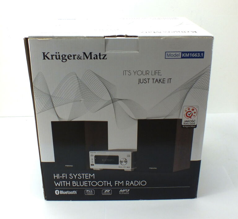 MINI WIEŻA KRUGER MATZ KM1663.1 KOMPLET
