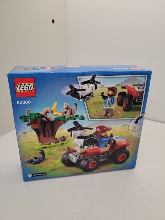 KLOCKI LEGO CITY QUAD RATOWNIKÓW 60300