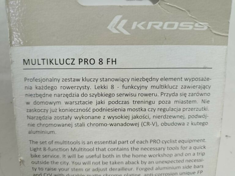 MULTITOOL ROWEROWY KROSS PRO 8