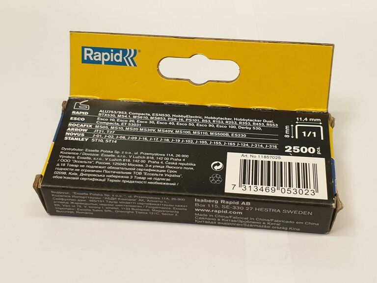 ZSZYWKI RAPID HIGH PERFORMANCE 11857025 TYP53 2500