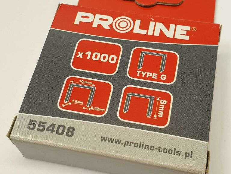 ZSZYWKI PROLINE 55408 8 MM TYP G – 1000 SZTUK
