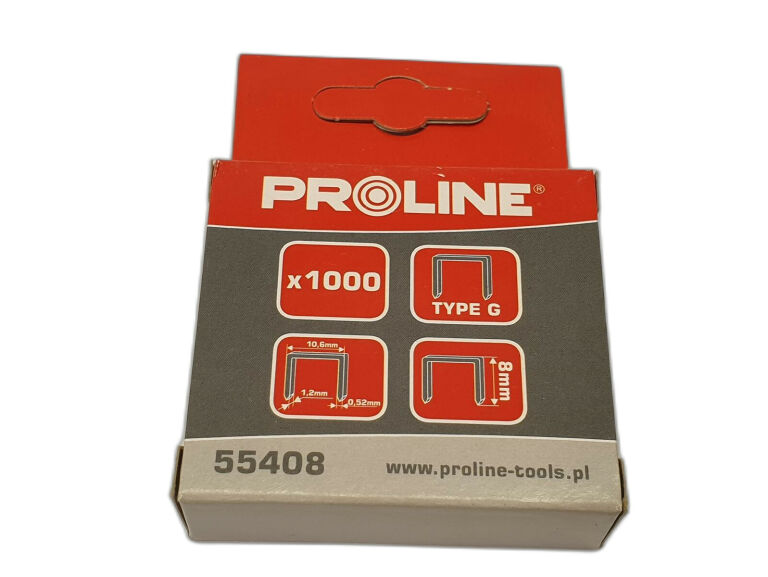 ZSZYWKI PROLINE 55408 8 MM TYP G – 1000 SZTUK